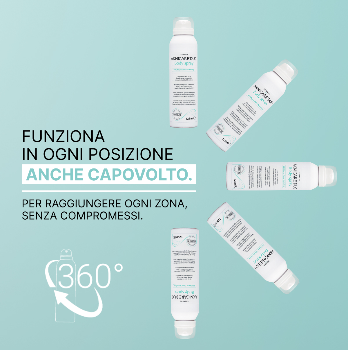 AKNICARE DUO Body spray - immagine 4