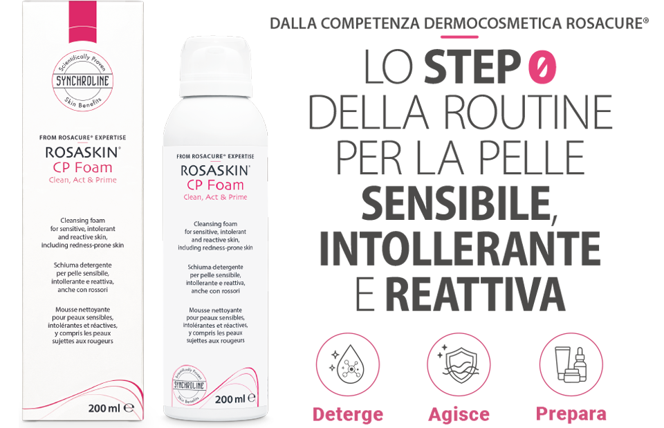 HP ROSASKIN CP Foam DX IT prodotto testi icone